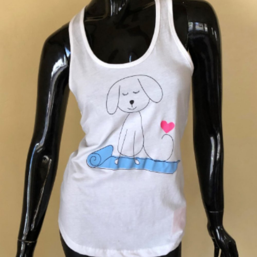 Funky Yoga-Doga Tank